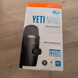 Blue Yeti Nano Premium USB Mic For Recording And Streaming