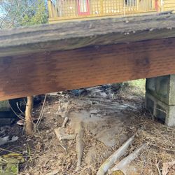 10 Pieces Treated beam deck 10x17 