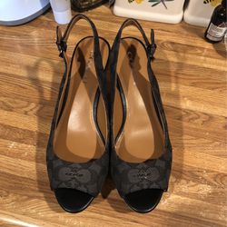  COACH Wedges Size 9.5