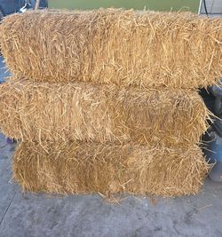 Hay stacks