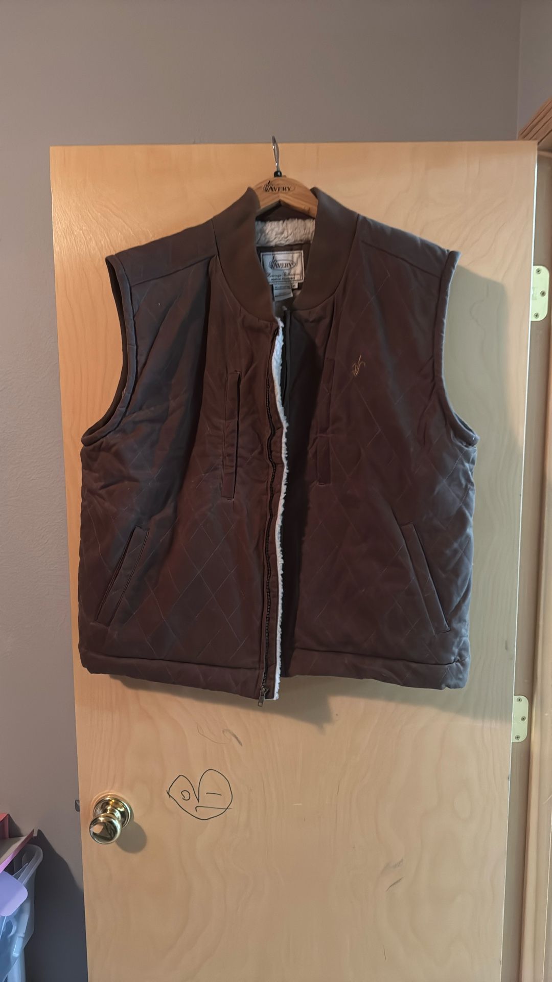 Avery Fleece-Lined Vest - XL