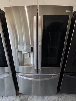 REFRIGERATOR LG  FRENCH DOOR STAINLESS COUNTER  DEPTH  INSTAN-VIEW  