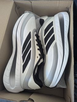 Adidas White and Black Running Sneakers
