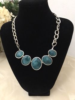 Beautiful greenish turquoise color necklace