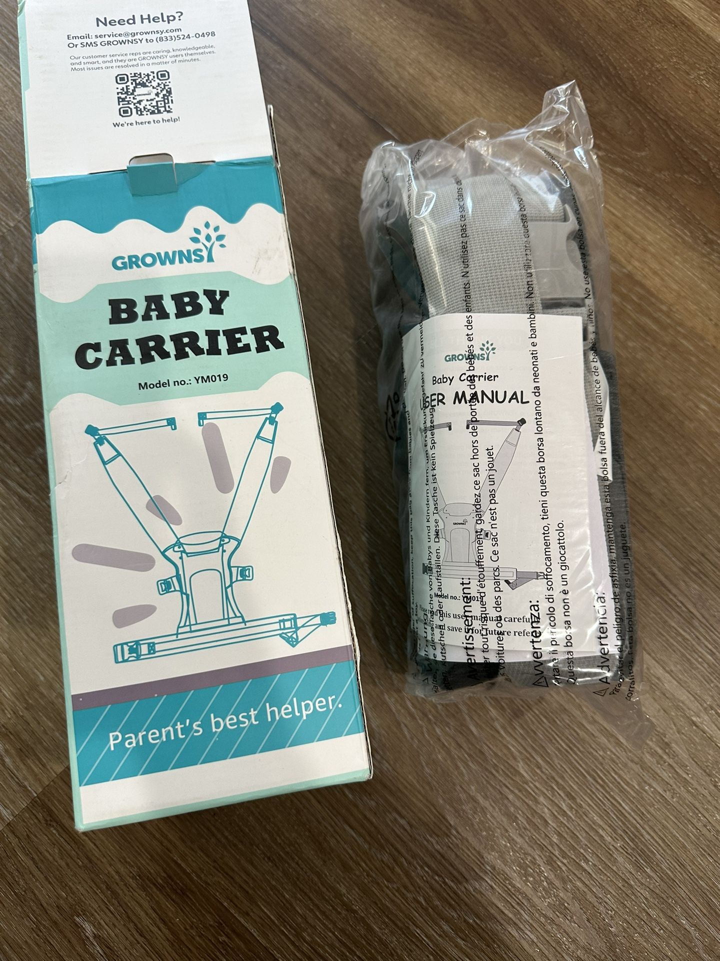 Baby Toddler Carrier New Grownsy