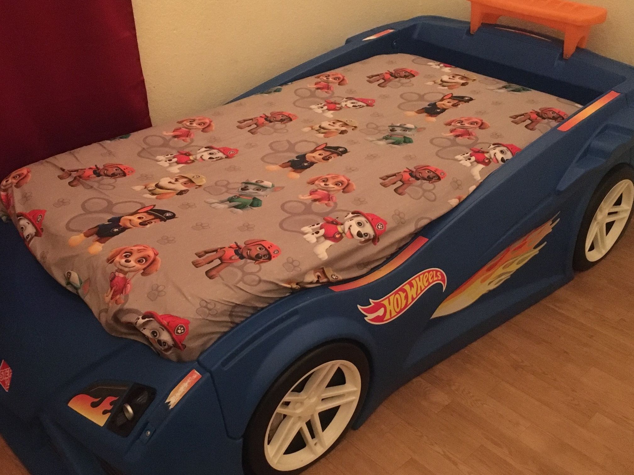 Twin Hot Wheels Car Bed