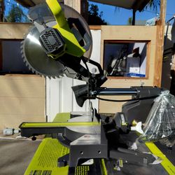 Ryobi 12" Sliding Compound Miter Saw With Led
