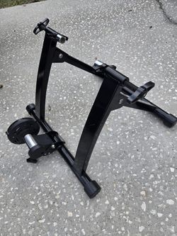 Bike Stand for Indoor Riding Bike Trainer  - Portable, Collapsible, Foldable Turbo Trainer 26"-28"