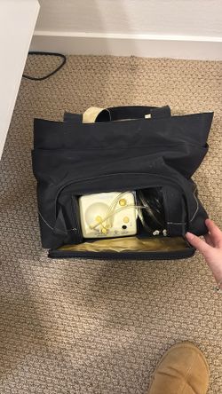 Madela Pump With Diaper Bag