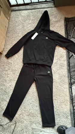Black Alo Hoodie Sweatsuit