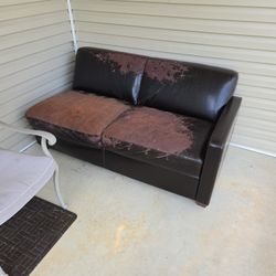 Leather Couch 
