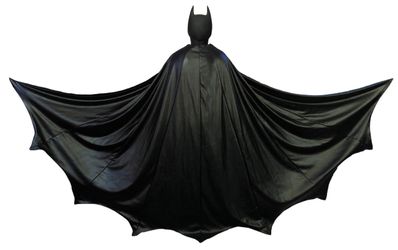 Black Batman Bat Wing Theatre Cape one size
