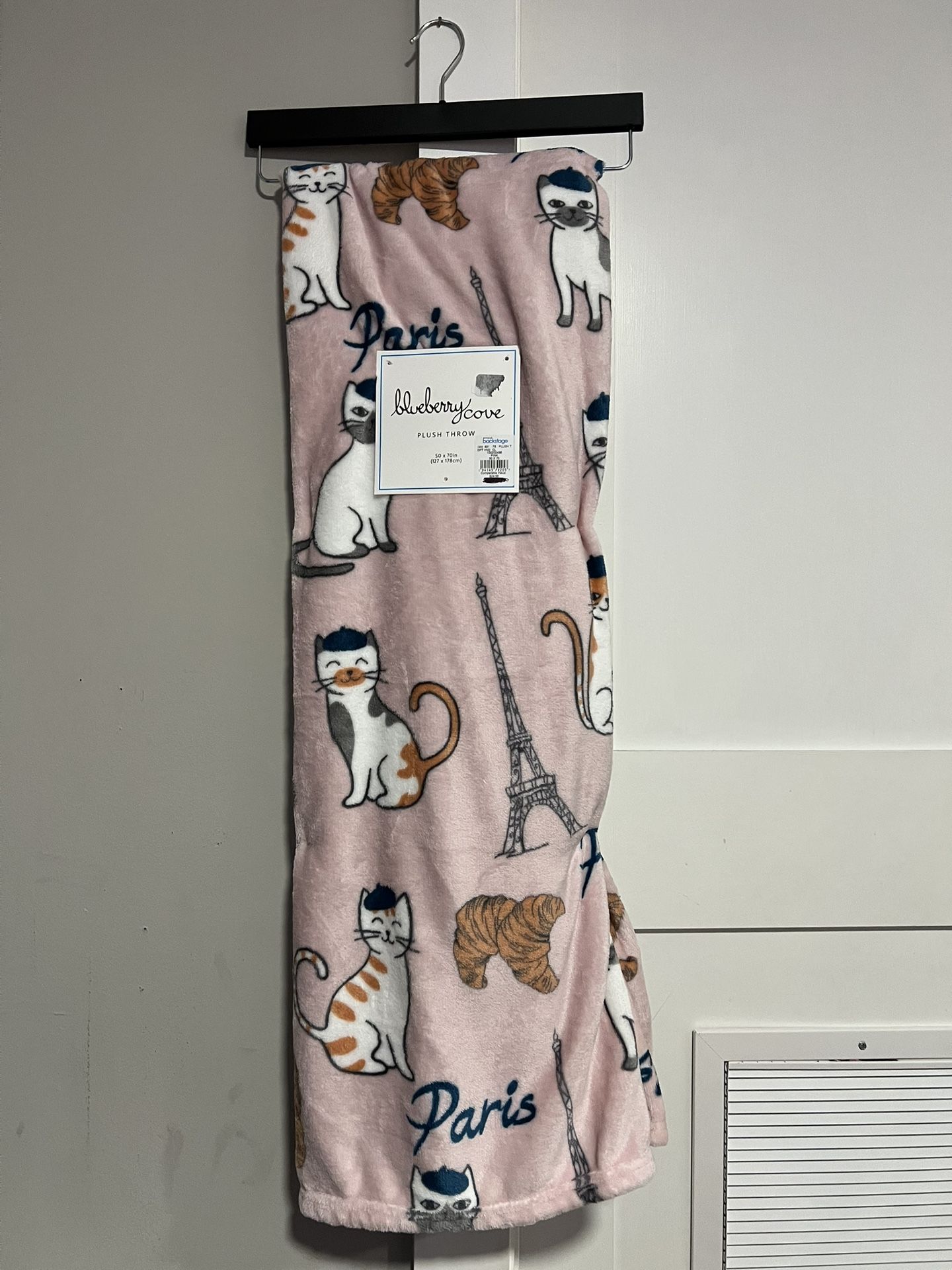 French Cat Blanket