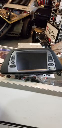 2005-2007 Honda odyssey navigation display with 6 disc cd changer