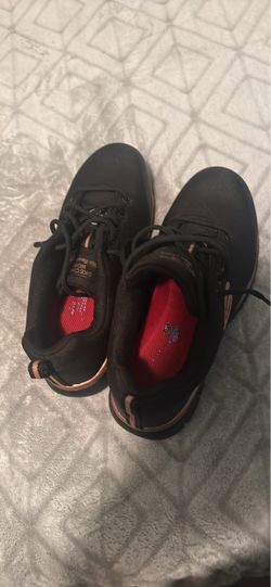 Skechers Work Sneakers Black Rose Gold
