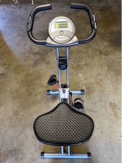 Exerpeutic Foldable Exercise Bike like new