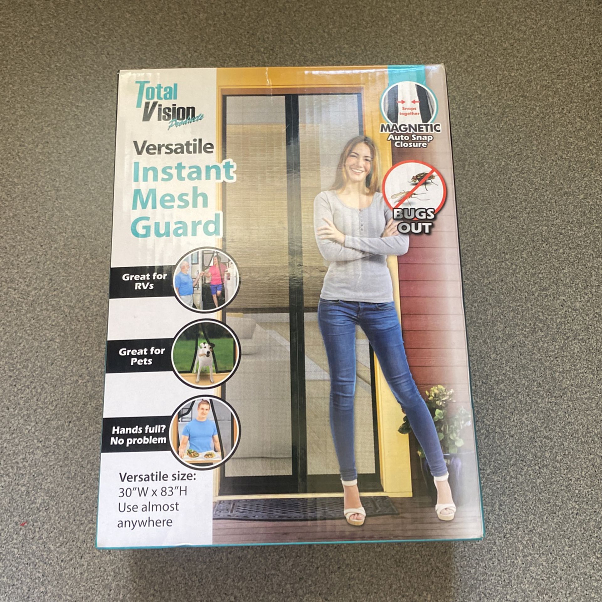 Mesh Curtain For Doors (keep Flys Out)