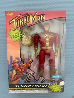 Funko Collectible - Talking Turbo Man Action Figure - Walmart Exclusive - NEW