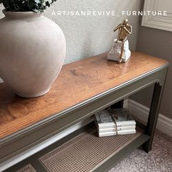 Vintage Drexel Heritage Console-Entryway-Sofa Table – 