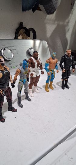 WWE action figures. good condition.