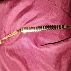 10k solid gold cobra bracelet