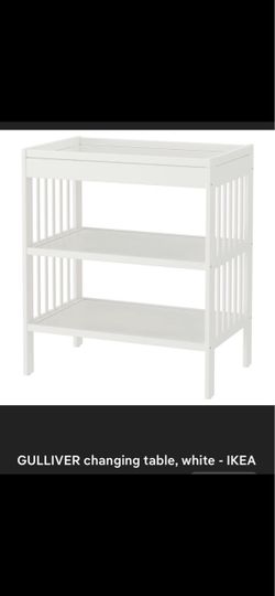 White Baby Changing Table