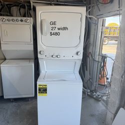 Ge Stackable Washer Dryer 