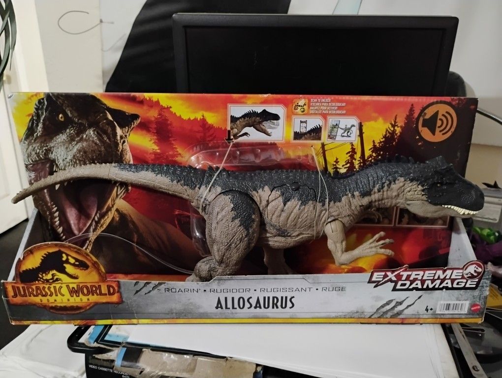 Figurine Jurassic World Allosaurus Attaque Sonore - Figurine de collection - Achat & prix