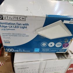 Led Light Ventalation Fan 