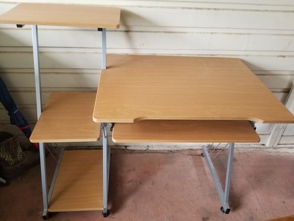 Brenton Studio Limble Computer Desk With Pullout Keyboard Tray
