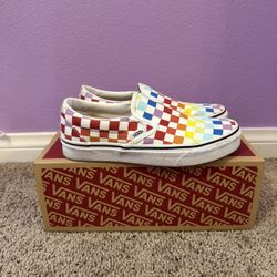 Vans Rainbow Classic Slip On Women’s