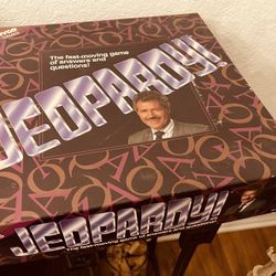 Jeopardy Double J  Game Fast Moving Game Of Answers Questions 1993