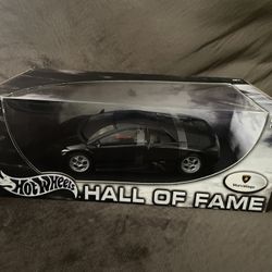Hot Wheels Hall Of Fame Lamborghini Murcielago 1:18 Black HTF
