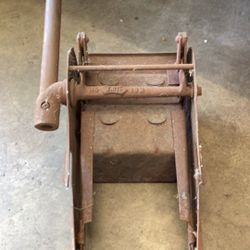 Vintage Steel Mop Wringer  