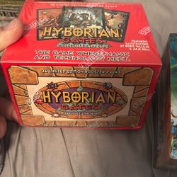 HYBORIAN GATES BOOSTER BOX collector Cards Limited Edition, Collectible Card Game