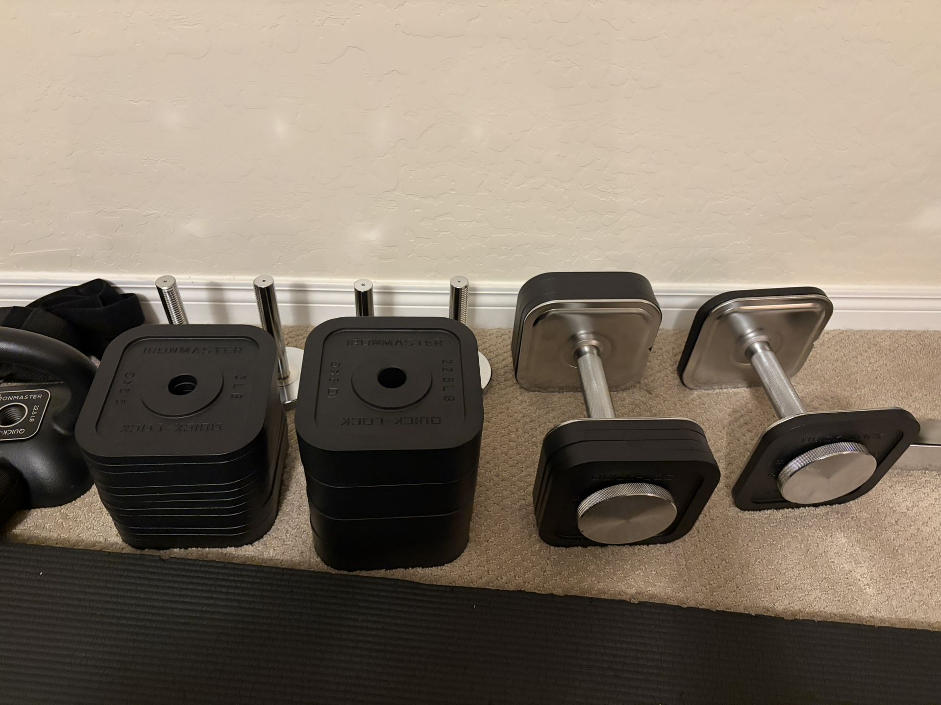 Ironmaster Dumbbell And Accessories (Brand New)