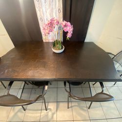 Wooden Kitchen Dining Table