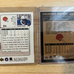 Courtney Brown Rookie Card Lot