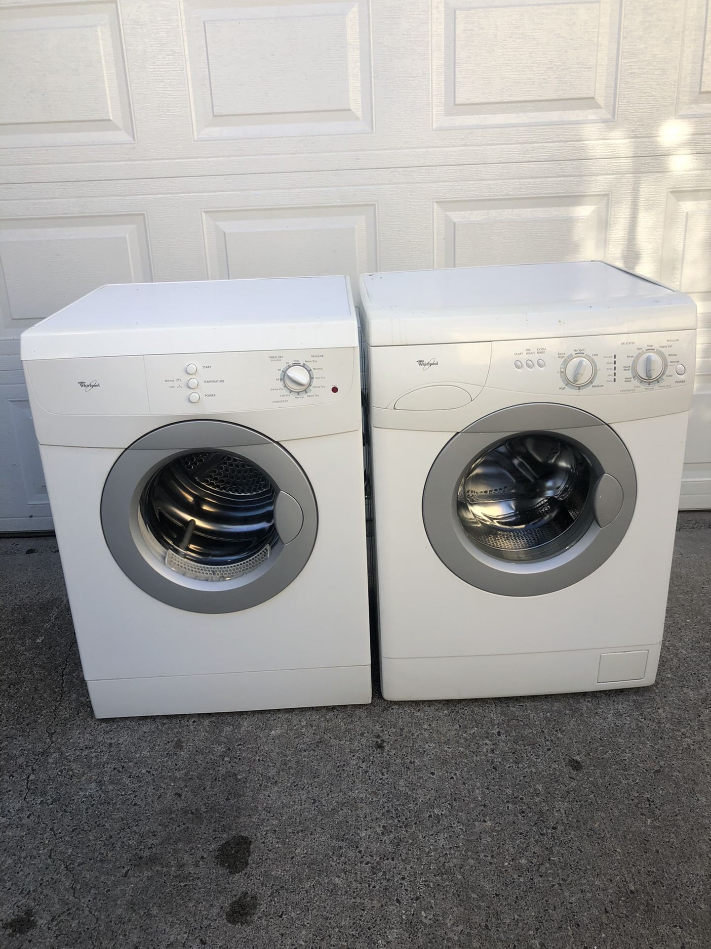 24” Wide - Whirlpool Washer Dryer Stackable 