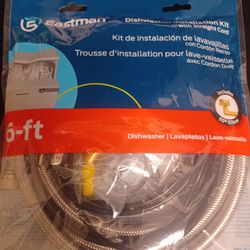 Dishwasher water line accessory kit
