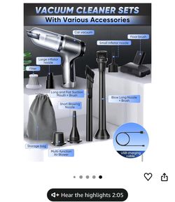 Saker 3-1 handheld vacuum