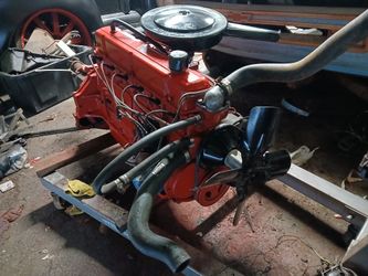 Chevy Engine 292 4 Speed Transmission 