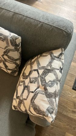 Sectional Sofa Grey 84inc