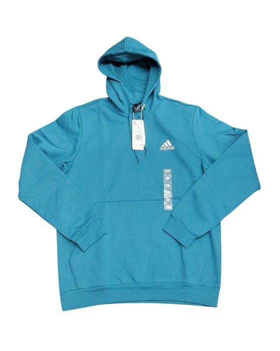 Men's Adidas Feel Cozy Pullover Fleece Hoodie Size Large