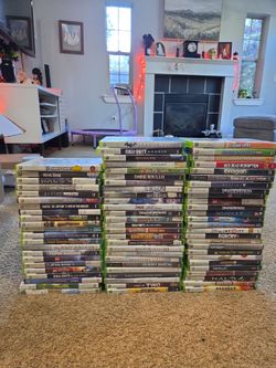 Xbox 360 games huge lot 64 games