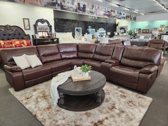 LIMITED STOCK!!! Power Sectional With Cupholders