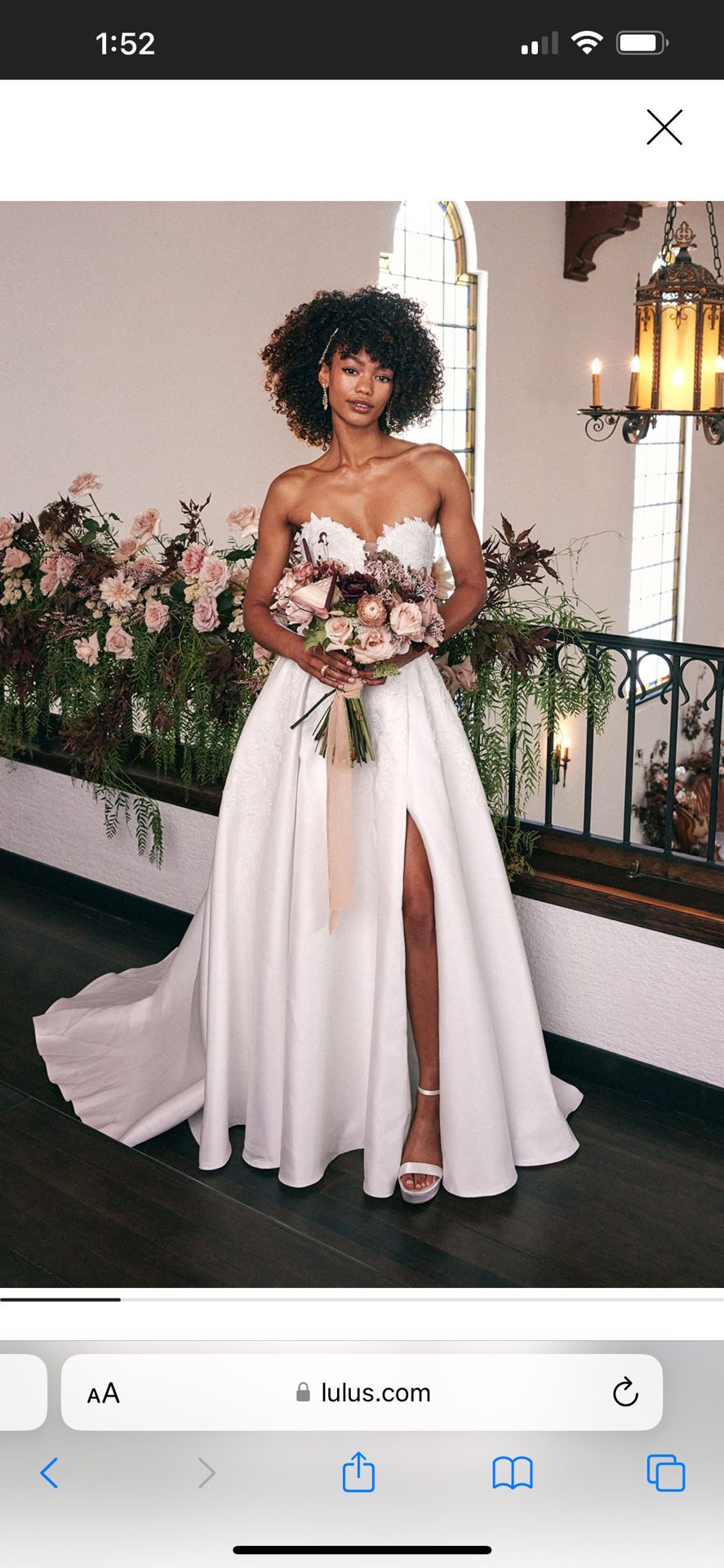 Lulus Wedding Dress - New With tags! 