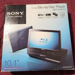 Sony Portable Blu-ray Player BDP-SX1000 10.1" Screen