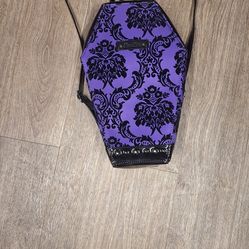 Brand New Gothic Coffin Purse Backpack