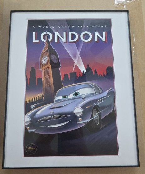 Disney Cars Posters Framed